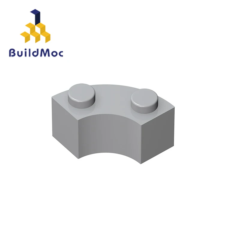 M0730-08 BuildMOC 85080 3063 2x2 изогнутый кирпич Technic changeuver Catch для строительных блоков запчасти DIY развивающие творческие подарочные игрушки - Цвет: M0730-08