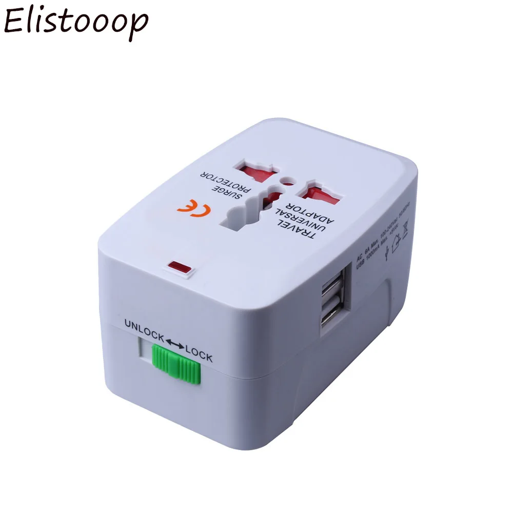 Универсальный переходник с двумя USB портами для зарядного устройства