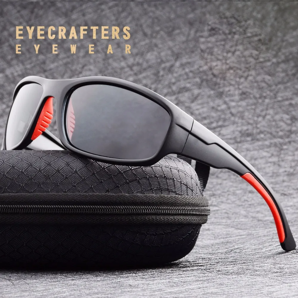 Очки солнцезащитные Eyecrafters Мужские поляризационные брендовые солнечные очки в