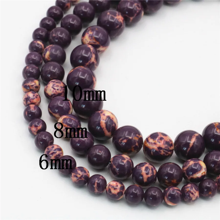 Новое поступление оптовая продажа темно фиолетовый турецкий камень YOUCAIHUA бусины