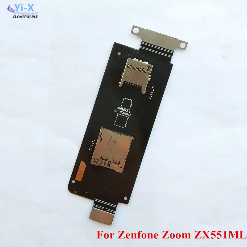 

Разъем держателя считывателя SIM-карт для ASUS Zenfone Zoom ZX551ML, 1 шт.