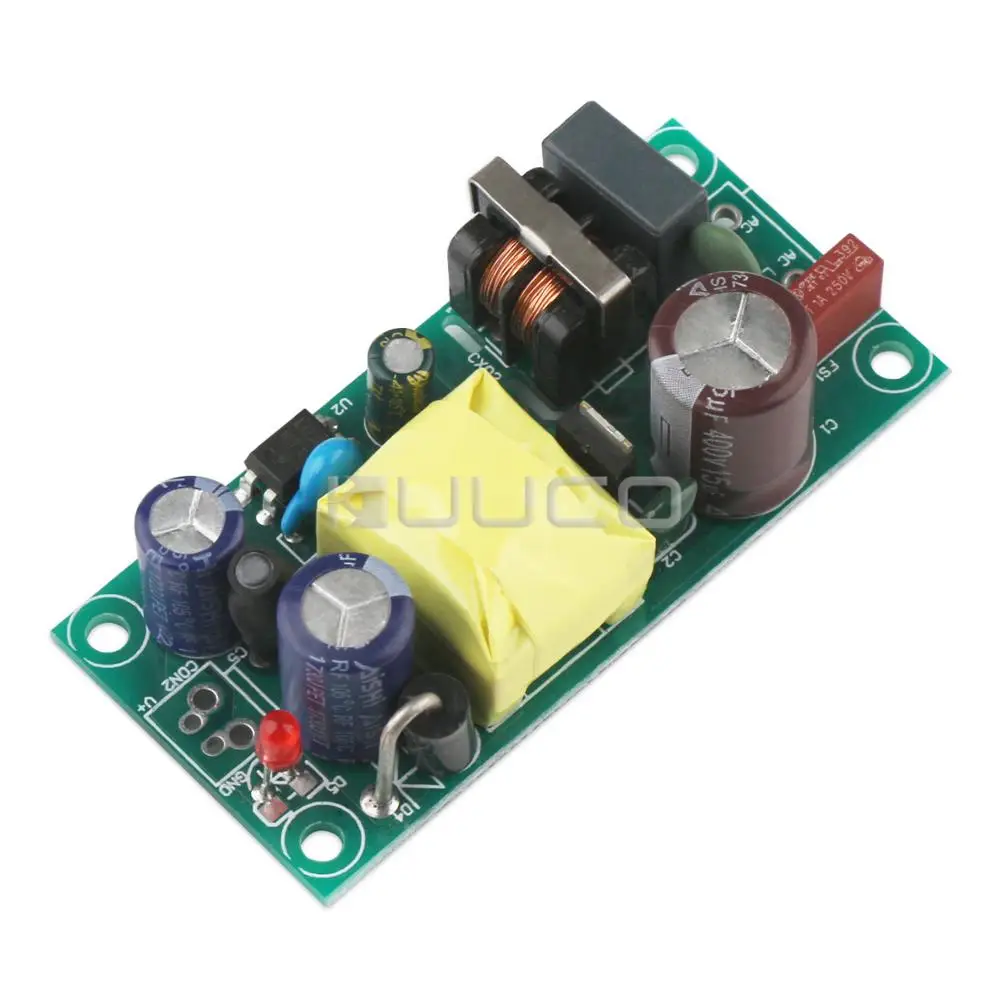 5 PCS/LOT DC 12V Switching Power Supply AC 85~264V 110~370V to DC12V 1A 12W Converter/Adapter/Regulator/Driver |