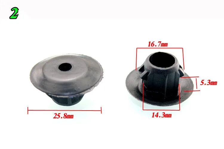 12 шт. резиновые заглушки для автомобильных шасси Audi A4L A3 A6L Q3 Q5 Q7|fastener clip|plastic fastener