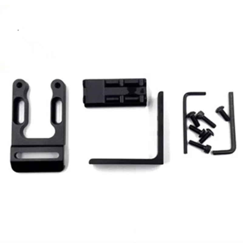 

Tactical Hunting Mini CNC MachoInined Bow Sight Mount Red Dot Laser Reflex Sight Scope Bracket fit mathews Bowthech Riflescope