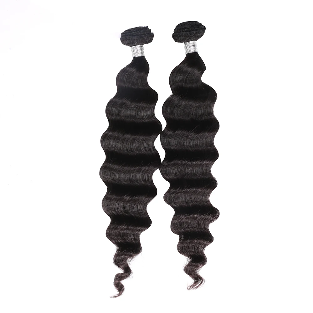 Новые перуанские волосы remy свободные глубокая волна 3 пряди 100% человеческие для
