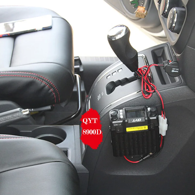 Qyt kt 8900d Автомобильная радиостанция Двухдиапазонная vhf uhf uv walkie talkie station кошелек