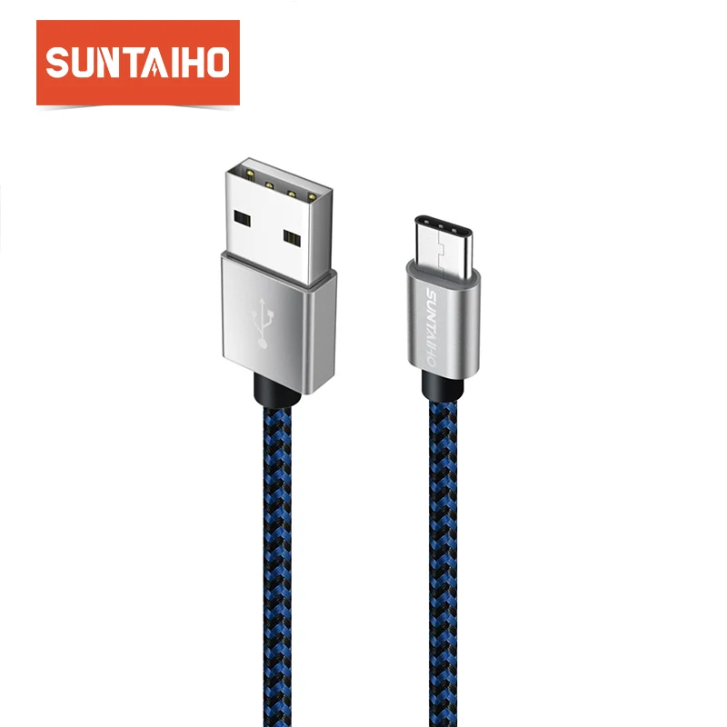 USB C для Xiaomi mi9 huawei P20 10 Pro, Suntaiho usb type-C кабель для быстрой зарядки type C кабель USB C 3,1 Для samsung S9 8