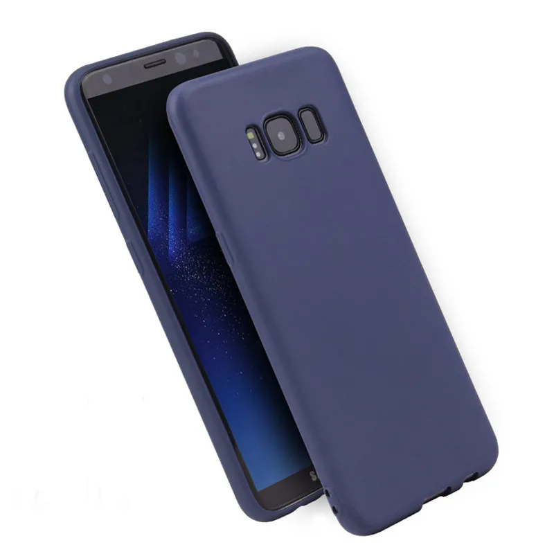 THREE DIAO матовый Силиконовый ТПУ мягкий чехол накладка для Samsung J3 J5 J7 J4 J6 J8 J2 Prime A3 A5 A7