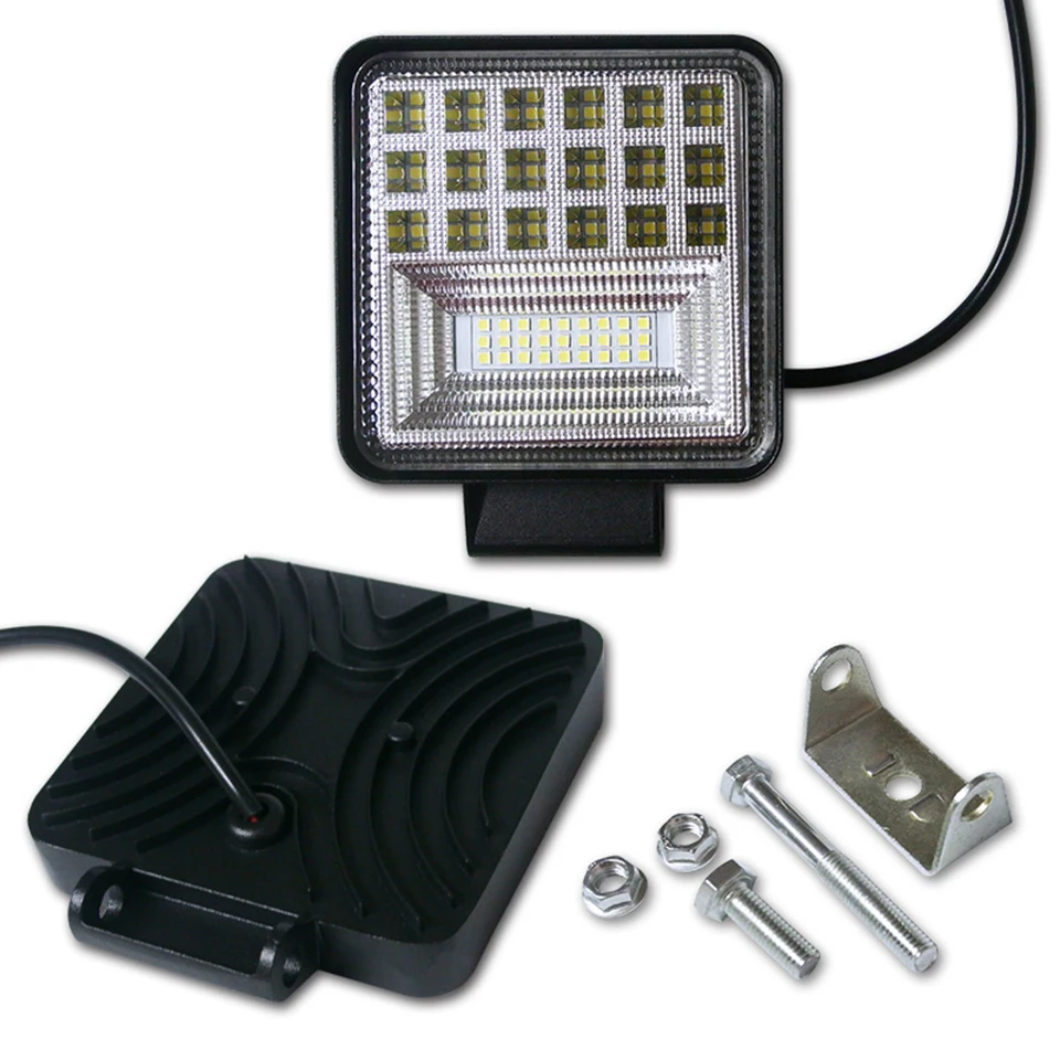 135 Вт светодиодный свет бар квадратный рабочий 45 внедорожный 4x4 прожектор луч для