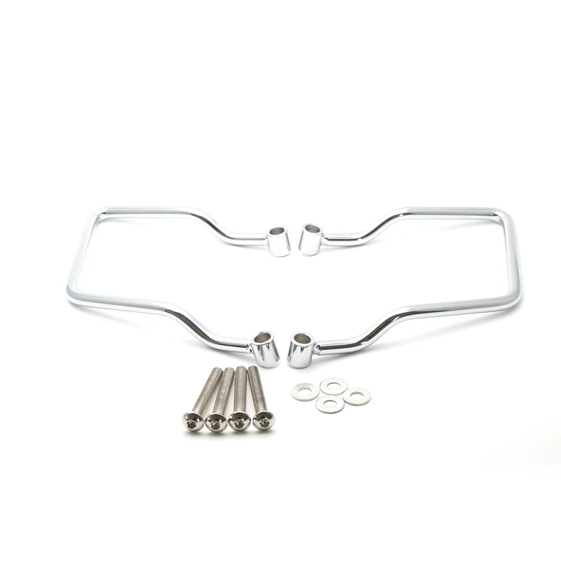 14 см хромированная мотоциклетная Высококачественная стальная сумка для седла