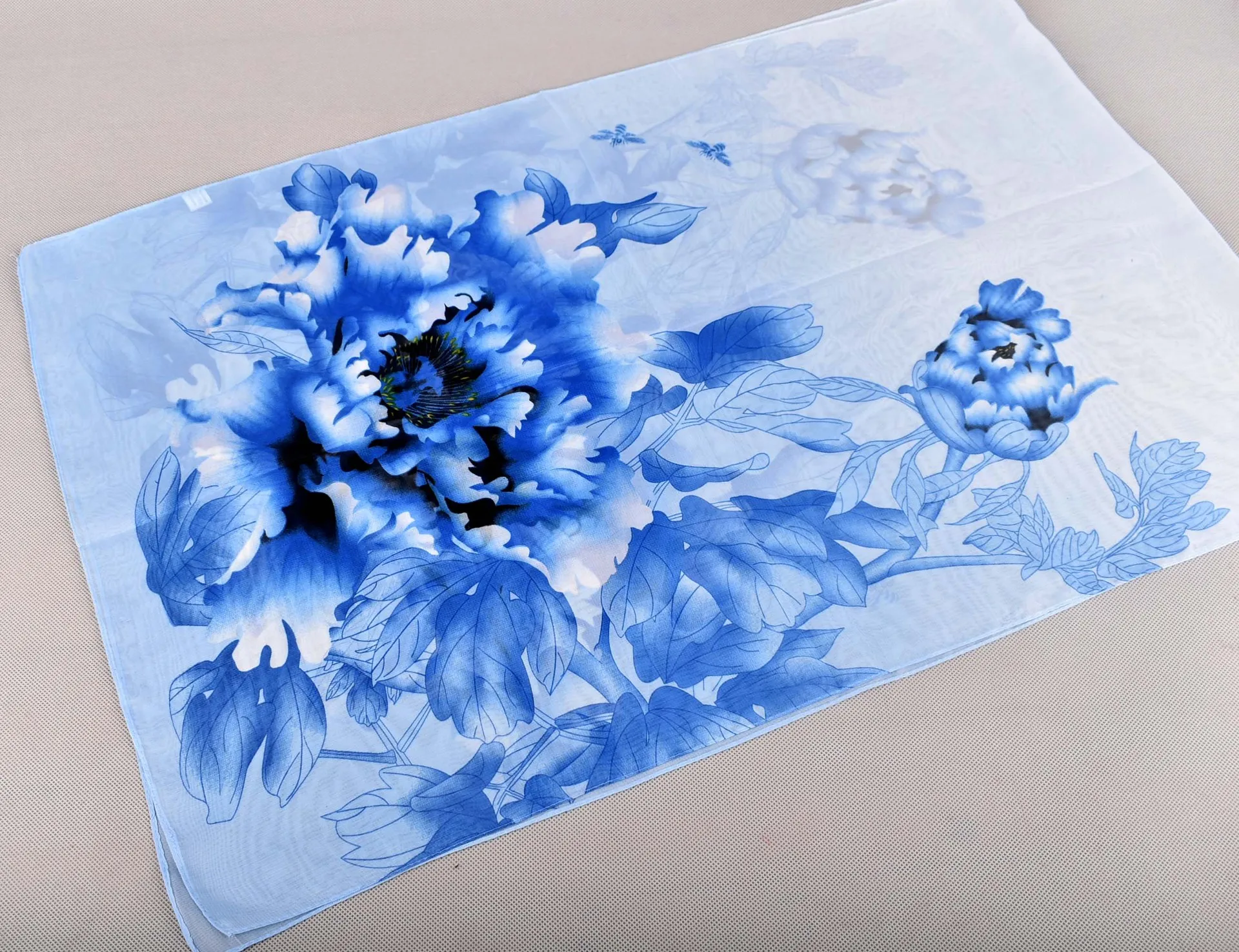 Шарф женский мягкий солнцезащитный с принтом из шифона 2019|Женские шарфы| |