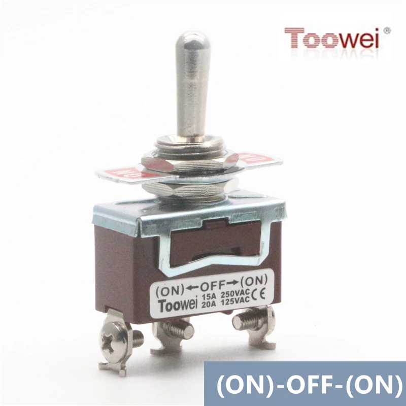 Toowei T701MW 3 контакта кратковременный переключатель (вкл.) ВЫКЛ. 15A 250 В/20A 125 В