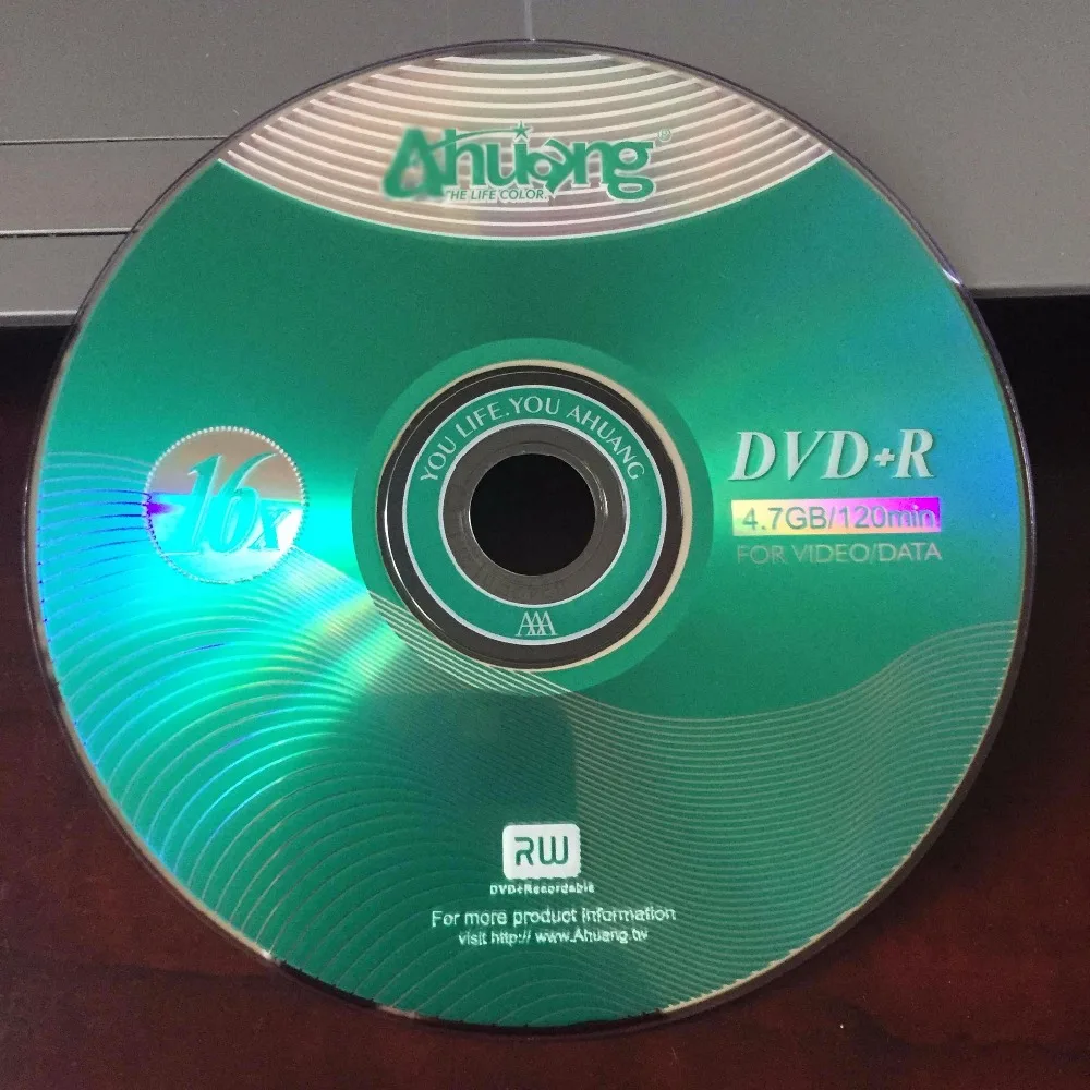 Оптовая продажа 25 дисков Green Wave Grade A 4 7 GB 16x пустой Печатный DVD + R диск|grade a|dvd r discdvd disc