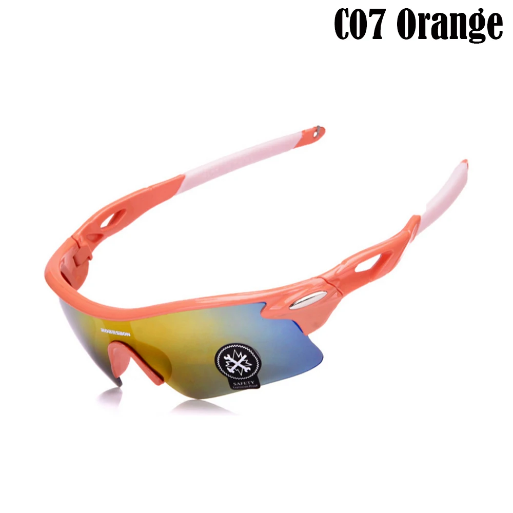 C07 Orange Red MASCUBE мужские и женские уличные походные очки спортивные очки для горного велосипеда мотоциклетные солнцезащитные очки - Цвет: C07 Orange Red