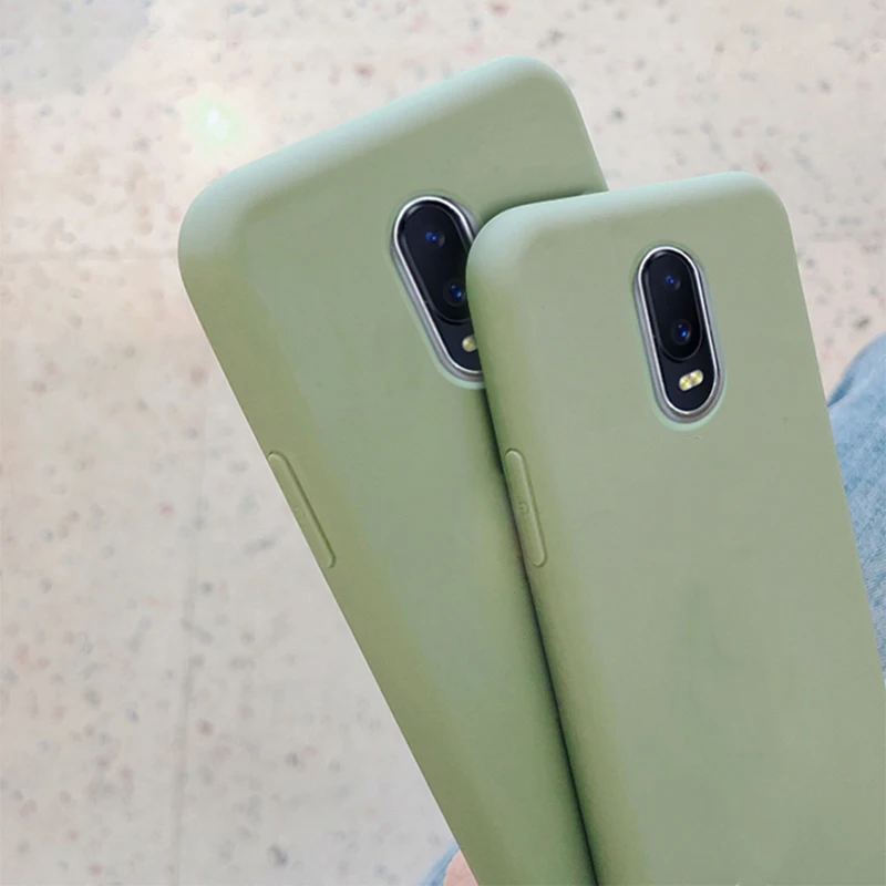 Мягкий ТПУ, конфетный цветной чехол для телефона для One Plus 3 3T 5 5T 6 6T Oneplus 7 Pro Твердый защитный чехол