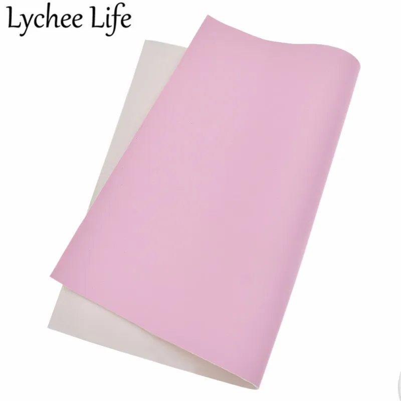5 Lychee Life A4 мягкая гладкая искусственная кожа ткань сплошной цвет 29x21 см искусственная ткань DIY ручной работы швейная одежда декоративные принадлежности - Цвет: 5