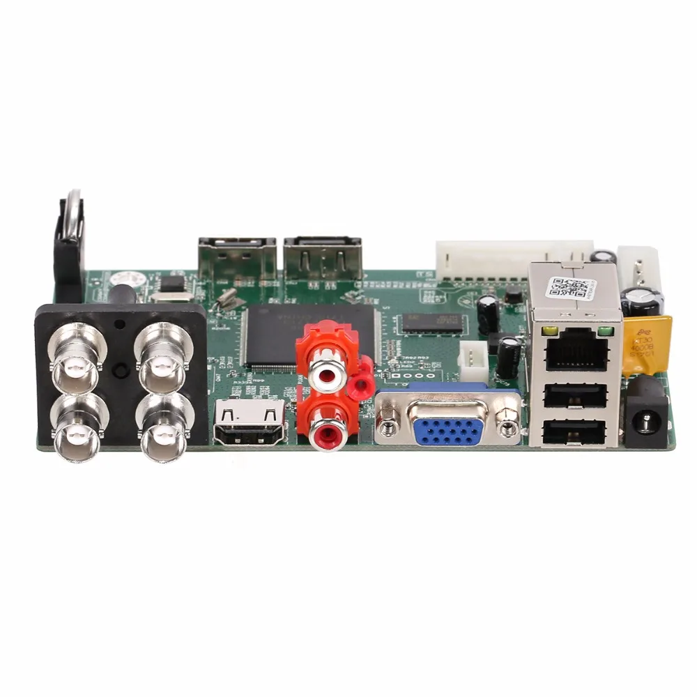 AZISHN AHD DVR CCTV основной Borad AHB7804R LM V3 4CH 2MP 1080N H.264 TVI CVI аналоговый IP 5 в 1 Гибридный