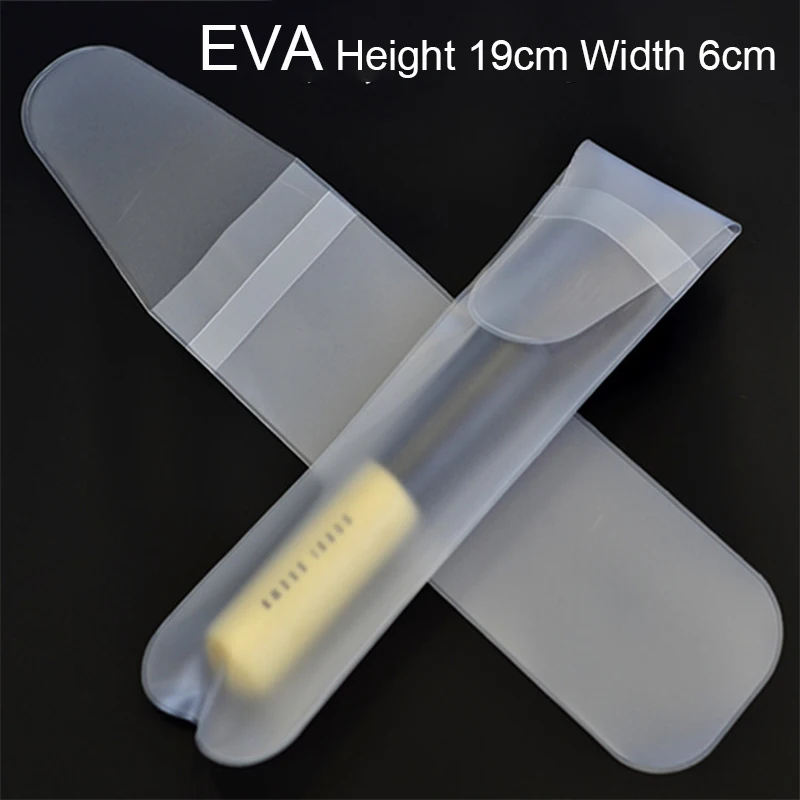 19x6cm Полный размер 10 шт. кисти для макияжа защита EVA сумка хорошая защита кисти для макияжа чехол для хранения косметические аксессуары без кисти - Handle Color: 19x6cm