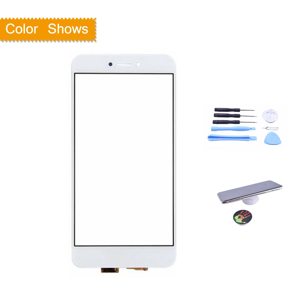 white with gift Для huawei P9 Lite PRA-LX1 Nova Lite GR3 P8 Lite сенсорный экран Сенсорная панель дигитайзер Переднее стекло PRA-LX2 PRA-LA1 - Цвет: white with gift