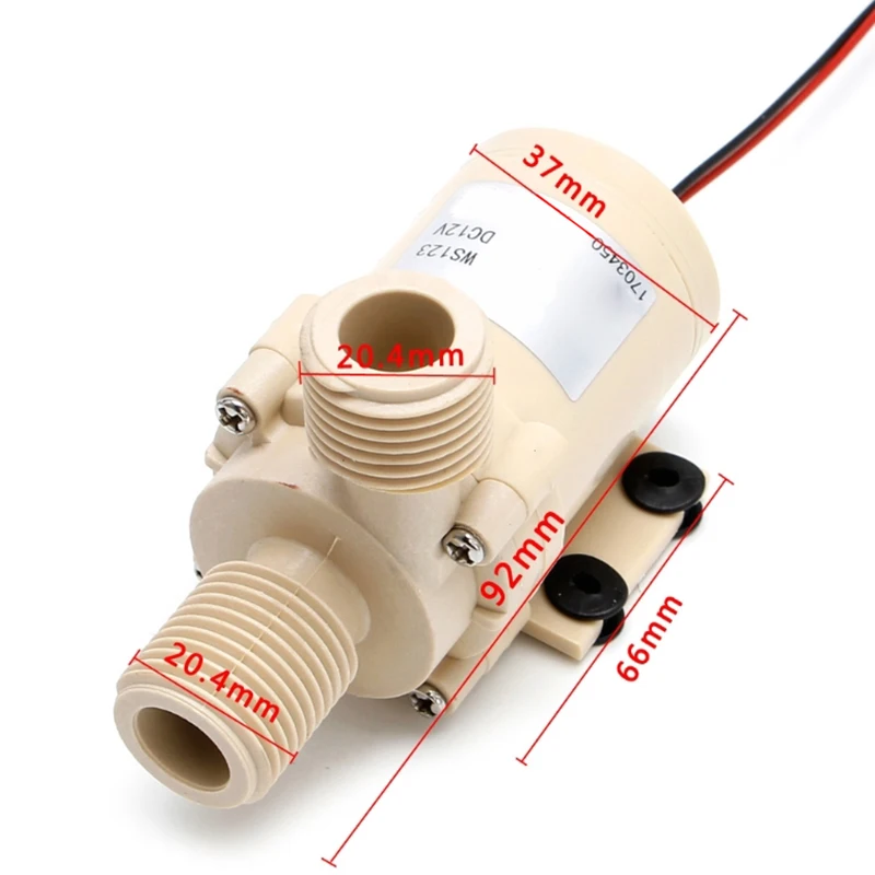 DC 12V Солнечный погружной тепловой/охлаждающий водяной насос циркуляционный