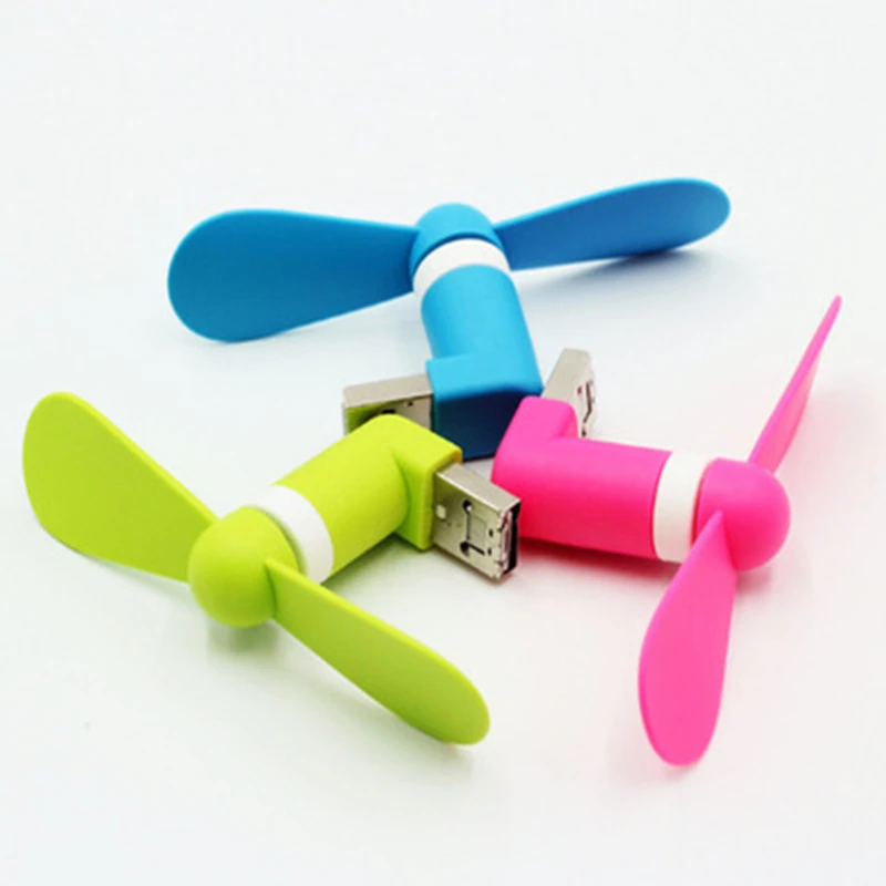 Мини-вентилятор USB Micro портативный usb-вентилятор охлаждения гаджет для