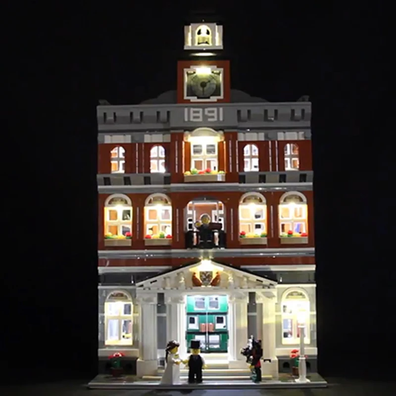 Набор со светодиодсветильник кой для конструктора Lego 10224 город-создатель