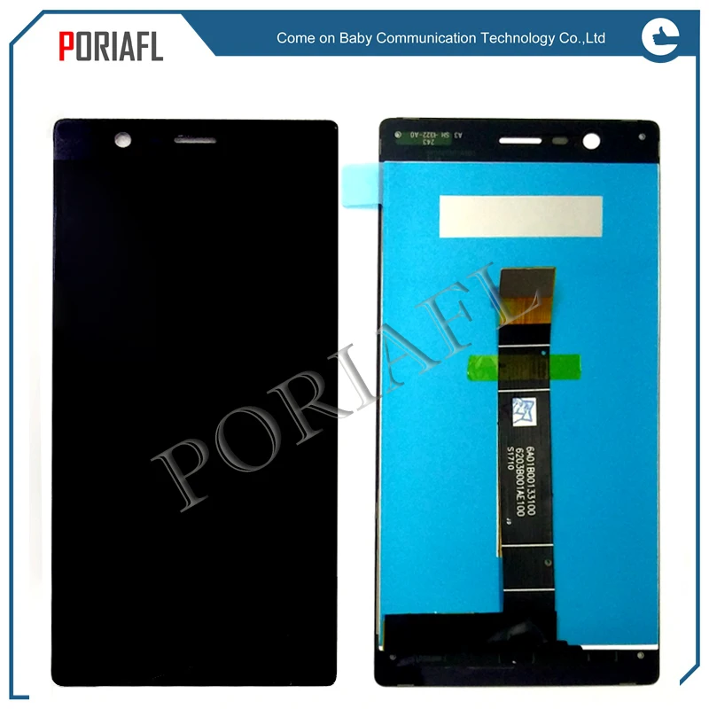 Для Nokia 3 TA 1032 ЖК дисплей + сенсорный экран дигитайзер Сенсорная панель Pantalla сборка