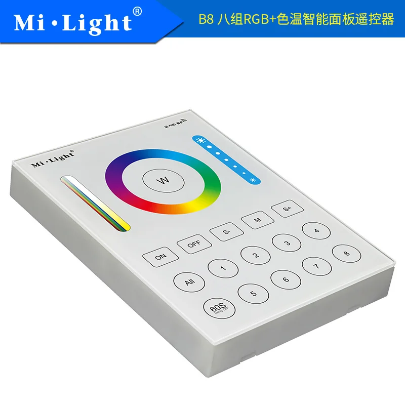 Настенный смарт контроллер Mi светильник B8 8 зон RGB + CCT работает с LS2 или прожектор
