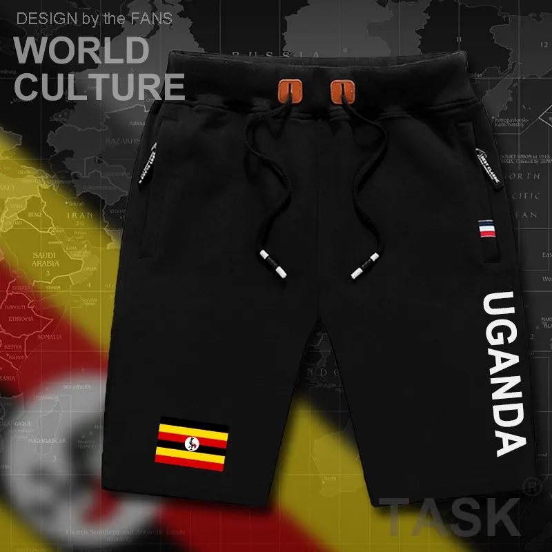 Мужские спортивные шорты с флагом и карманами из 2017 хлопка | Мужская одежда