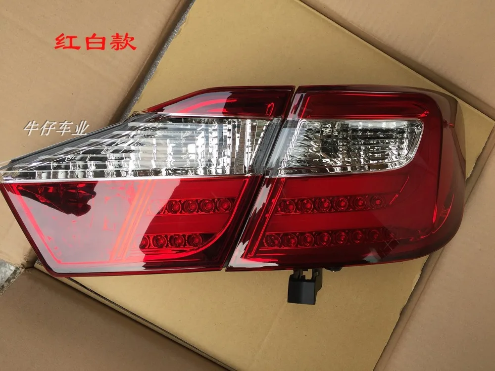 Doxa автомобильный Стайлинг для Toyota Camry V50 задний светильник s 2012 2013 Camry светодиодный задний светильник Aurion задний фонарь DRL+ тормоз+ Парк+ сигнал