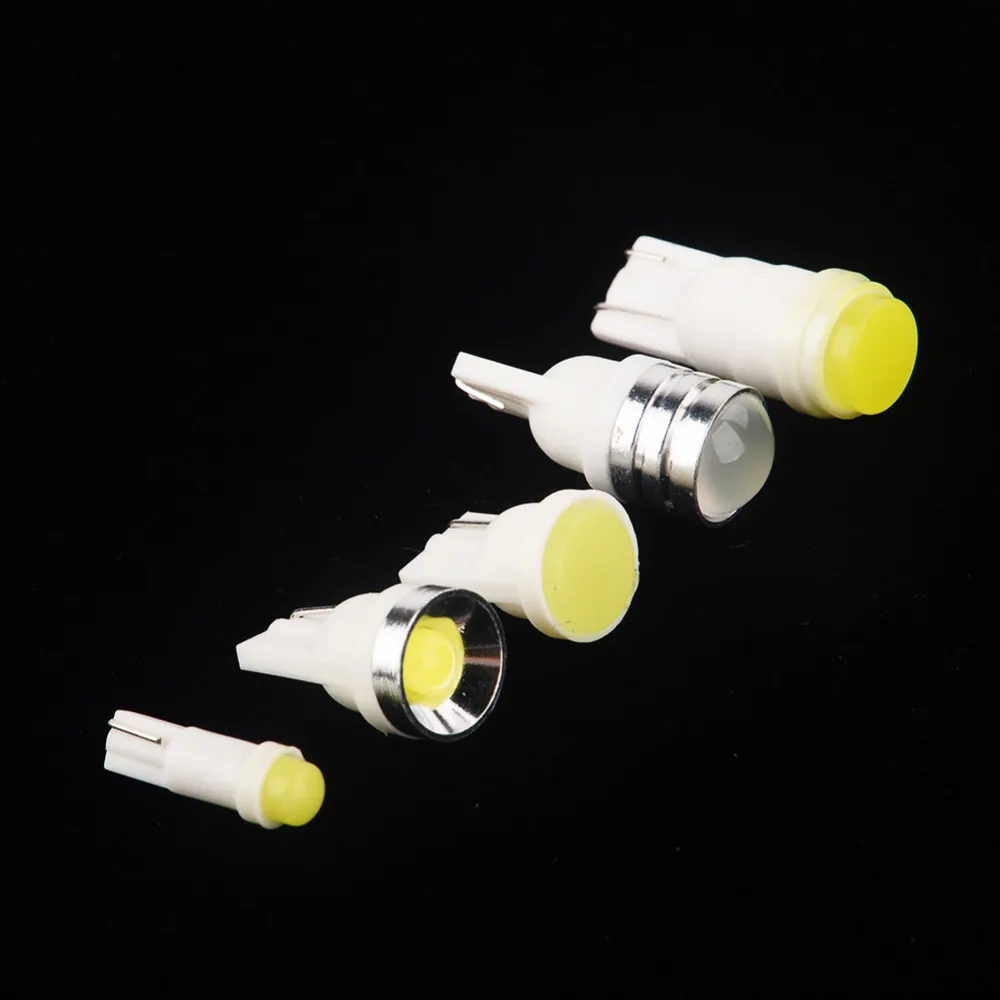 10 шт./лот T5 74 1 SMD COB B008 LED Автомобильный источник света внутренняя приборная панель