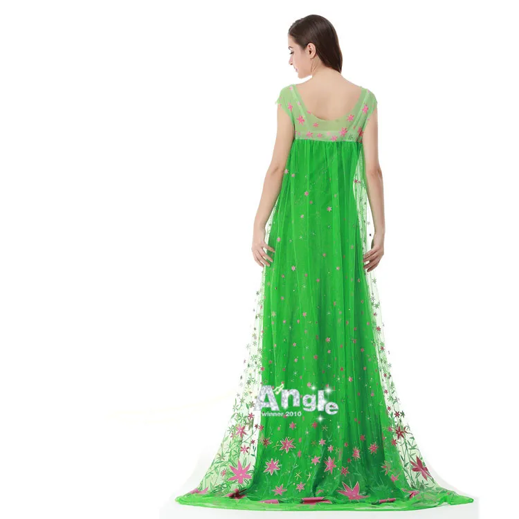 Эльза Анна платье для взрослых женщин девушки Белоснежка Золушка косплей