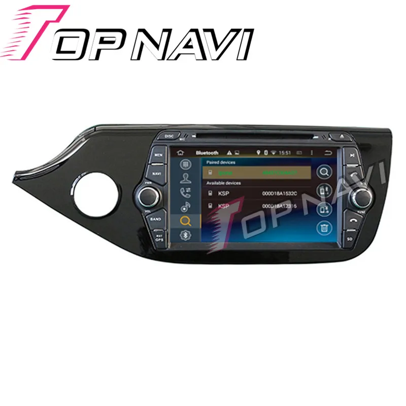 Автомобильный GPS-навигатор Topnavi 8 дюймов Восьмиядерный процессор Android 6 0