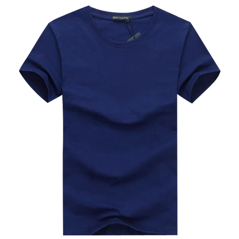 KOSMO MASA, 6 шт./лот, Мужская футболка, хлопок, 5XL, Круглый ворот, одноцветная, короткая, летняя, повседневная, Мужская футболка белого размера плюс, футболка для мужчин MC0388