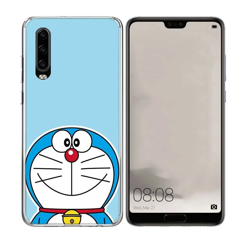 Принтом дораемон синий специальный чехол для телефона huawei Коврики 20 10 Pro Lite 20X S RS Y5