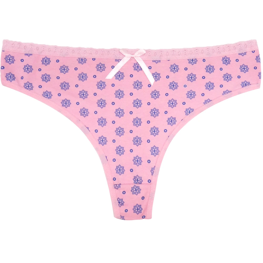Трусики стринги женские цветочные х/б Размеры M L XL (22 04 25 2 дюйма)|panties lingeries|sexy women