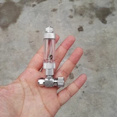 together Игольчатый клапан co2 регулятор счетчик пузырей аквариум diy co2 системы аксессуары для воды завод аквариум - Цвет: together