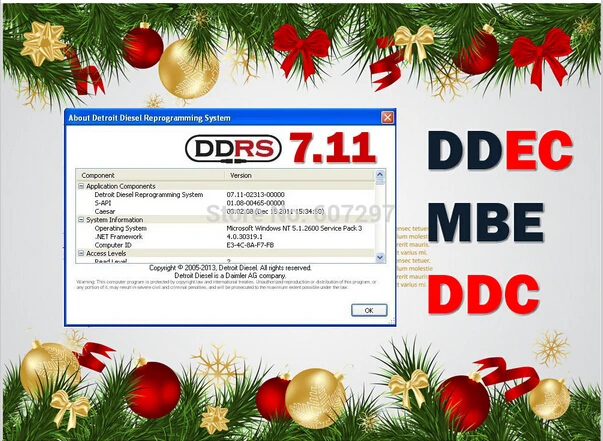 Система перепрограммирования дизельного топлива Детройта 7 11 (DDRS 11) + автономная
