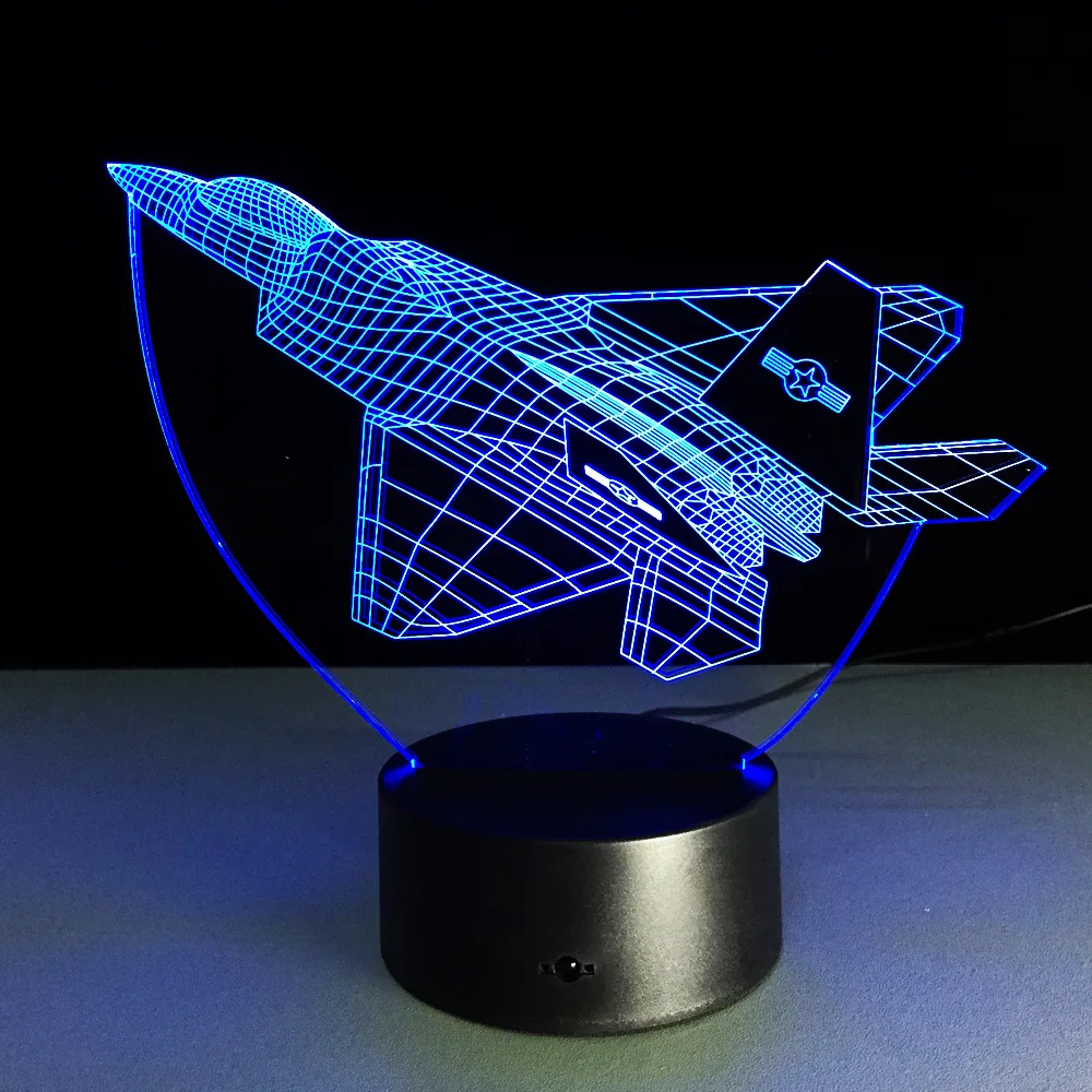Светодиодная 3d лампа с Usb новинка светодиодное настенное бра на батарейках