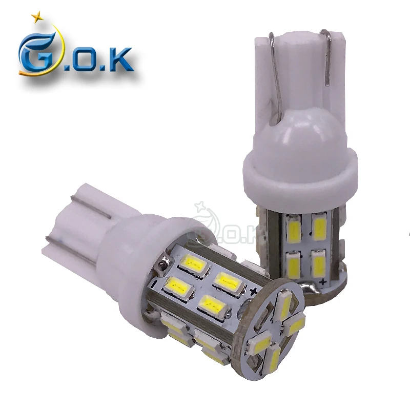 

4pcs/lot T10 led smd light 194 168 192 w5w led 3014 smd t10 20led Auto Led Car Lighting t10 Clearance Bulbs t10 Wedge Lamp