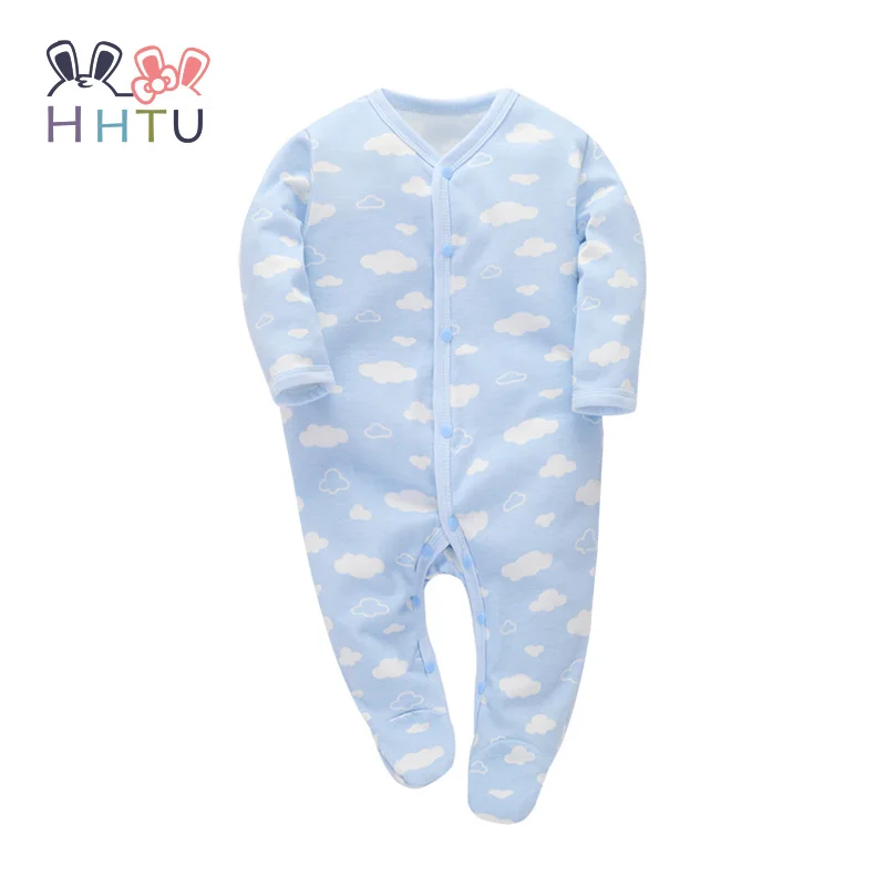 Style18 HHTU/; одежда для малышей; Новинка; комбинезон для младенцев мальчиков девочек; одежда с длинными рукавами для младенцев; модная Осенняя Милая одежда - Цвет: Style18