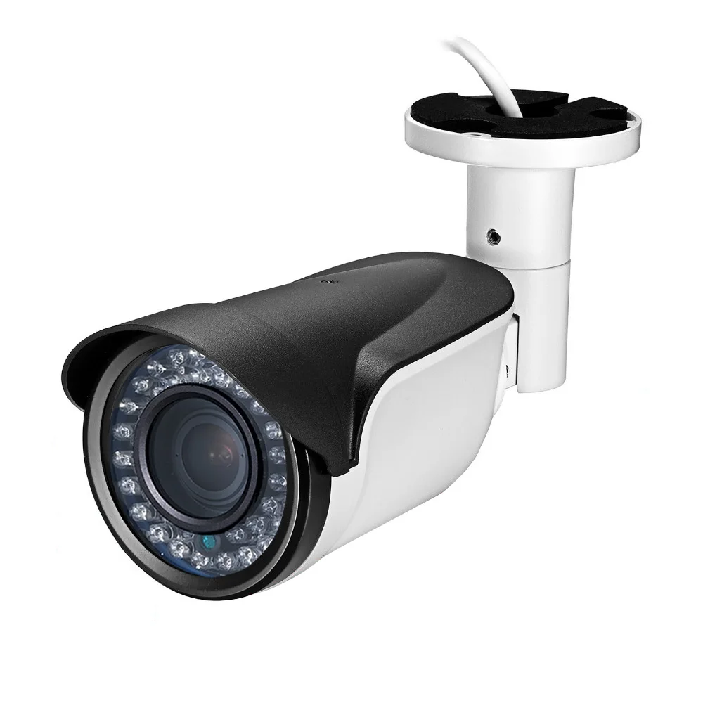 Full HD 3X Автофокус 2 8 мм-12 мм Моторизованный объектив ip-камера sony IMX322 1080p 2MP PoE IR Bullet