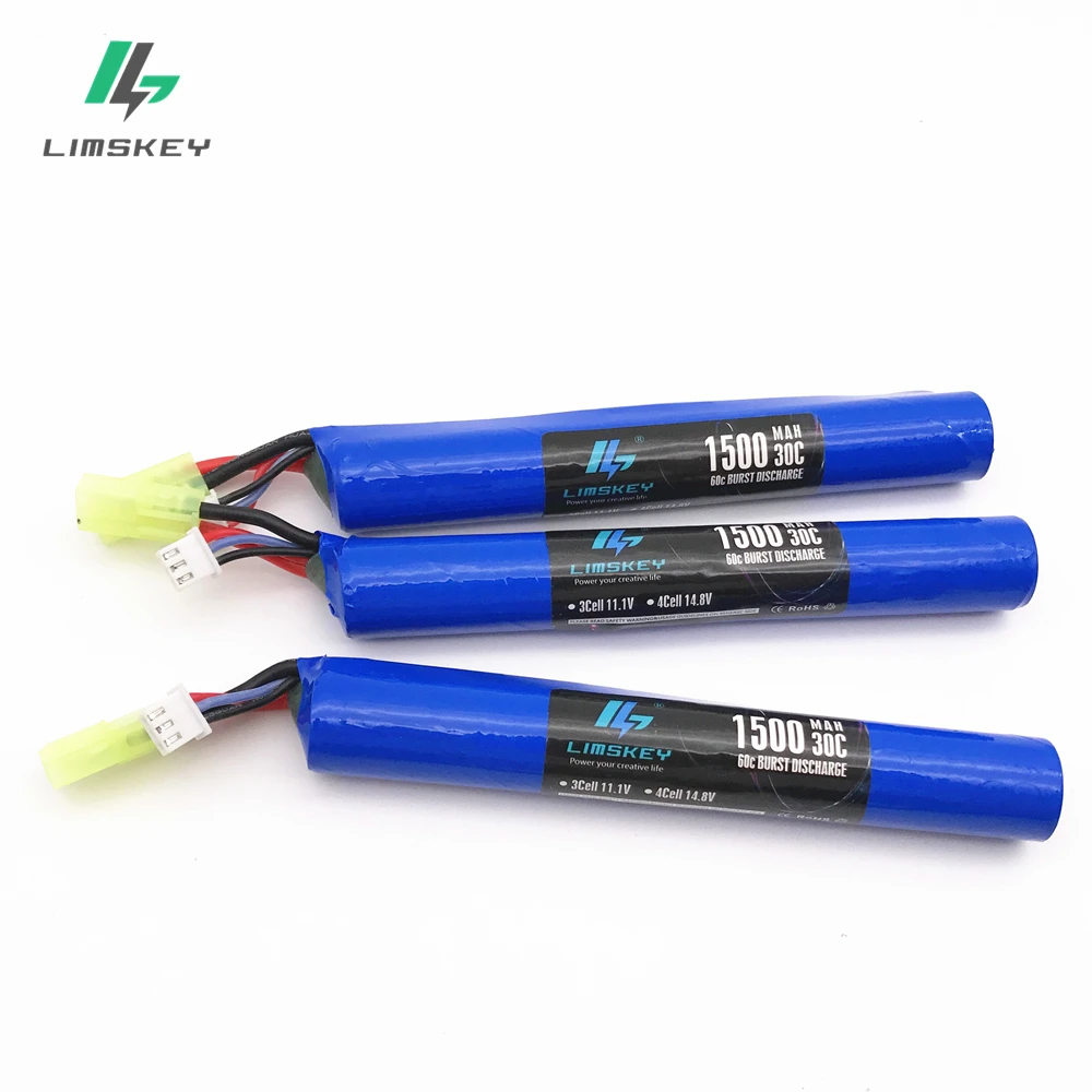 

3 шт. 2S 18650 Power RC Lipo батарея 7,4 В 1500 мАч 30C AKKU Mini Airsoft игрушечный пистолет Аккумулятор RC модель Tamiya Бесплатная доставка