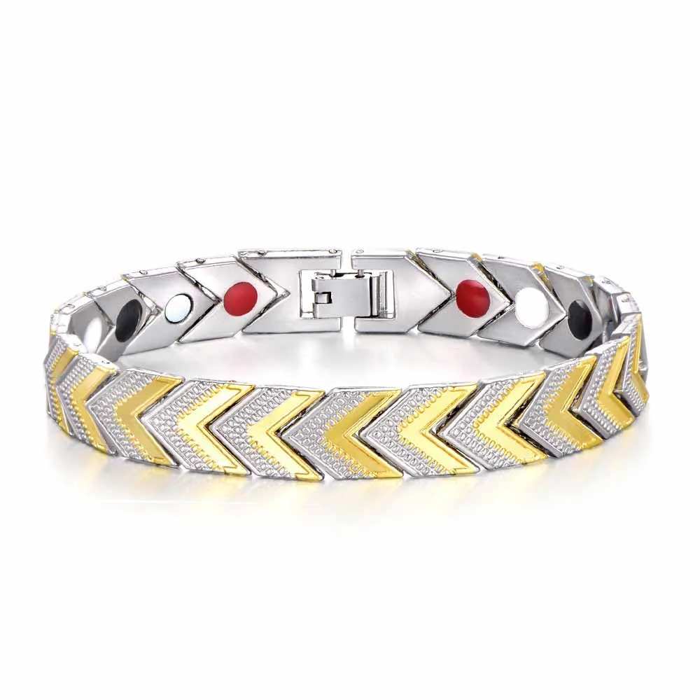 Браслеты для магнитной терапии в стиле панк мужчин и женщин|Браслеты| |