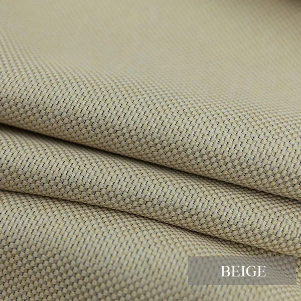 MISSION Faux Linen 80%-85% затемненные плотные теплоизолированные затемненные шторы Жалюзи для спальни гостиной шторы на заказ - Цвет: Beige