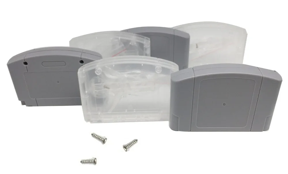 Ruitroliker 6 шт. чехол для корпуса картриджа карты Nintendo 64 N64 с 2 3 8 мм защитные