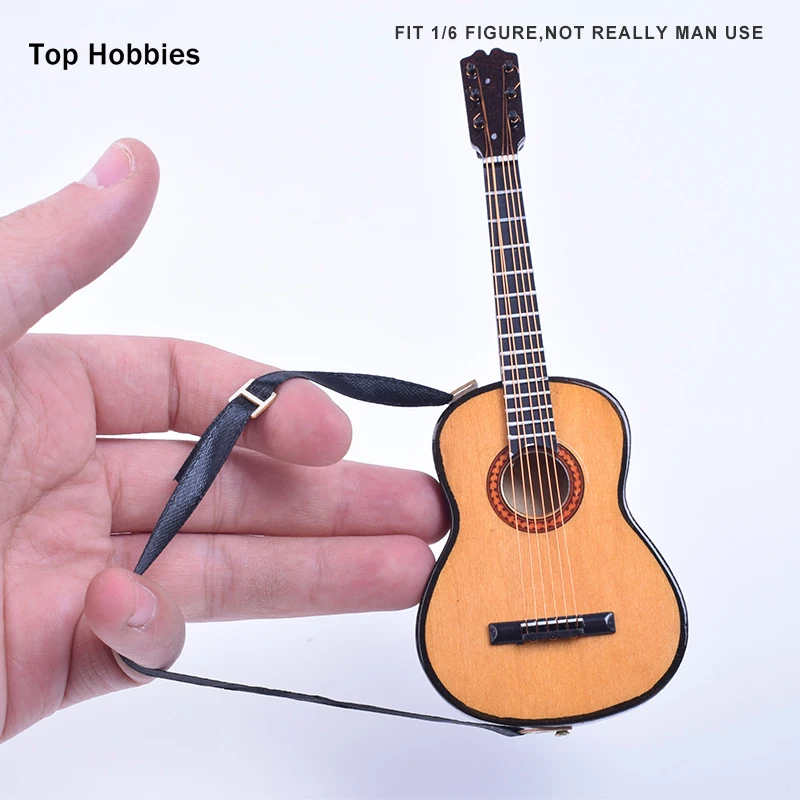 Экшн фигурки масштаба 1/6 аксессуары для гитары дисплей Miniatura фольклорная модель