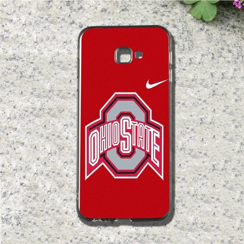 State Buckeyes Soft TPU Phone Case Cover For Samsung Galaxy A3 A5 A7 Alpha G355H 8262 G360 I9082 G530 J7 J8 On5 On7 2018 shell | Мобильные