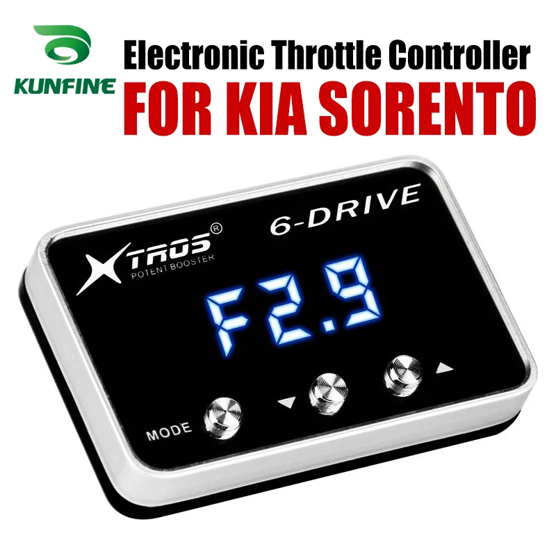Controlador electrónico de acelerador de coche, potenciador potente de acelerador de carreras para KIA SORENTO, accesorio de piezas de afinación