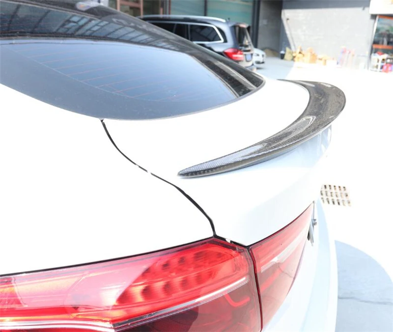 Спойлер из углеродного волокна для BMW X6 E71 2008 2014 Высокое качество Спойлеры Авто
